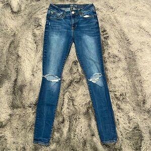 Gap Distressed Jeans “Legging Sculpted”